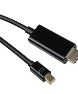 VCom Кабел Mini Display Port M / HDMI M 4K 2160p – CG615L-1.8m-4K
