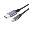 VCom Кабел USB 3.1 Micro type C / USB 2.0 AM Black - CU405M-1.8m