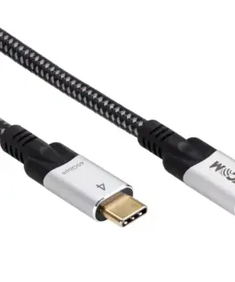 VCom кабел USB4.0 USB-C/USB-C 40Gbps 240W - CU560-1.2m