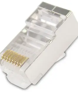 VCom конектори UTP connectors Cat6 STP/Shielded/RJ45 - 20pcs pack - NM026-20pcs