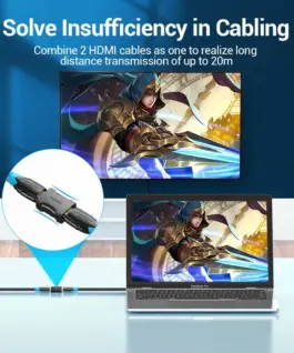 Vention Адаптер Adapter HDMI Female to Female Coupler Black – AIRB0