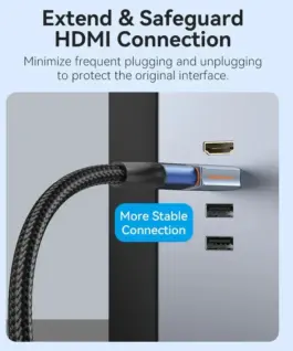 Vention Адаптер Adapter HDMI M / HDMI F – AIVH0