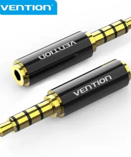 Vention адаптер Adapter Audio 3.5mm M / 2.5mm F Black Metal - BFBB0