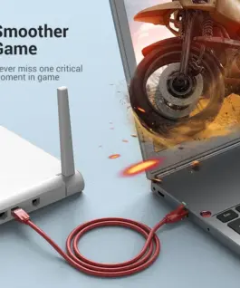 Vention Кабел LAN UTP Cat.6 Patch Cable – 2M Red – IBERH