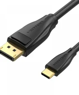 Alternative view of Vention кабел Cable Type-C to DisplayPort - 1.5m 8K Black - CGYBG