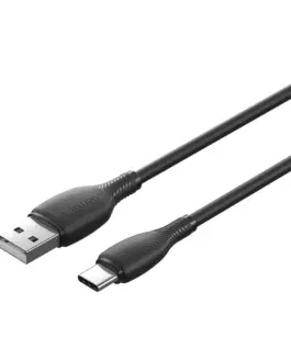 Vention Кабел USB 2.0 A Male to C Male 3A 0.25M Black - CTWBC
