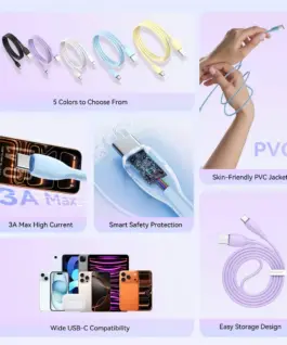 Vention Кабел USB 2.0 A Male to C Male 3A 0.25M Black – CTWBC