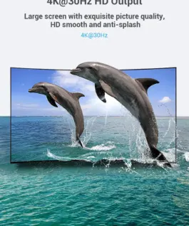 Vention адаптер Adapter DisplayPort M / HDMI F – 4K