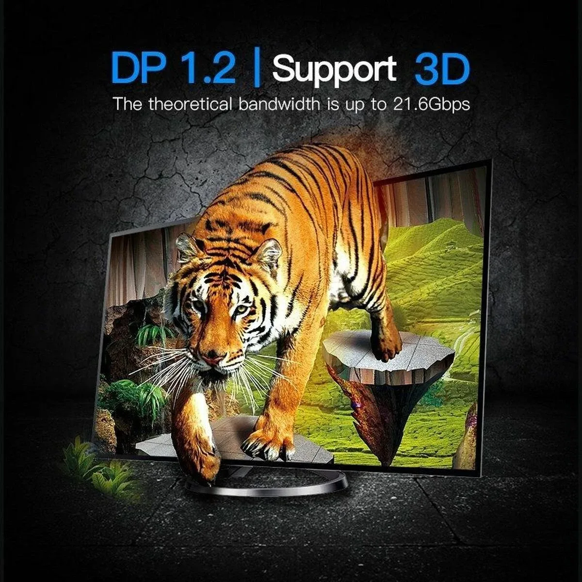 Vention кабел Mini Display Port M to Display Port M 3.0m - HAABI - Image 12