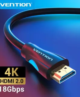 Alternative view of Vention кабел Cable HDMI 2.0 15.0m - 4K/60Hz Black - VAA-M02-B1500