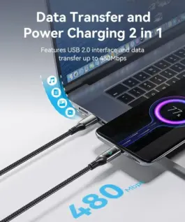 Vention кабел USB2.0 Type-C/Type-C 100W 1.2m – TAYBAV