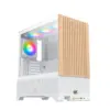 Xigmatek кутия Case EATX - Endorphin WD Arctic Addressable RGB Wood
