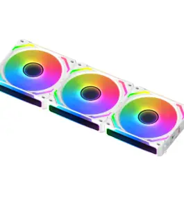 Xigmatek Комплект вентилатори Fan Pack 3-in-1 3x120mm – Starlink Ultra Arctic – Infinity Mirror