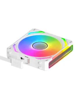 Xigmatek Комплект вентилатори Fan Pack 3-in-1 3x120mm – Starlink Ultra Arctic – Infinity Mirror