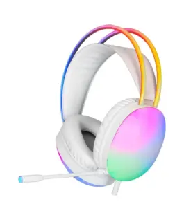 Xtrike ME геймърски слушалки Gaming Headphones GH-511 - 50mm RGB White