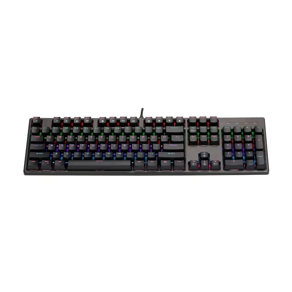 Xtrike ME геймърска клавиатура Gaming Mechanical keyboard - GK-918 - BLUE switches, 104 key - Image 23