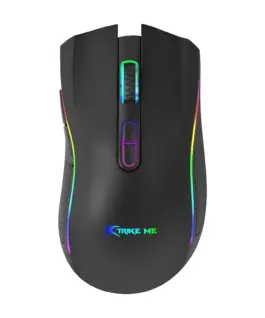 Xtrike ME Геймърска мишка Gaming Mouse GM-314 Black - 7200dpi RGB
