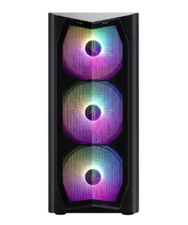 Alternative view of Zalman кутия за компютър Case ATX - N4 - RGB, Tempered Glass