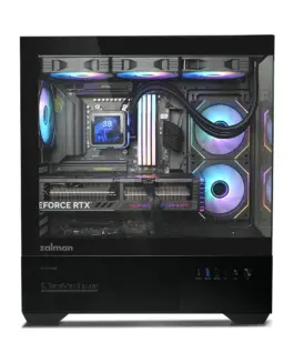 Zalman кутия Case ATX – Chronix BLACK – 3 x 120 mm A-RGB