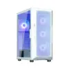 Zalman кутия Case ATX - i3 NEO ARGB White - Mesh aRGB Tempered Glass