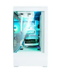 Zalman кутия Case mATX – P30 White – aRGB