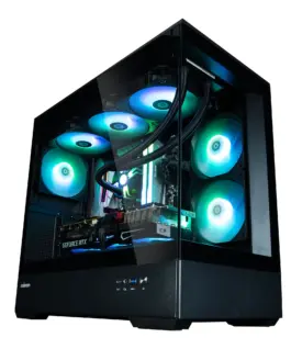 Zalman кутия Case mATX – P30 Black – aRGB