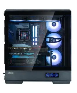 Zalman кутия Case ATX – P50 DS Black – Digital Display