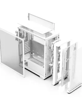 Zalman кутия Case EATX – Z10 DUO White – Mesh/Tempered Glass