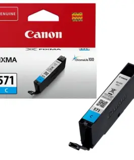 Alternative view of ГЛАВА ЗА CANON PIXMA MG 5700/5750/5751/5752/5753/6800/6850/6851/6852/6853/7700/7750/7751/7752/7753/TS-Serie 5055/6052/5050/5051/5052/6050/6051/8050/8051/8052/8053/9050/9051/9052/9055 - Cyan - ink tank - /571/ - CLI-571C (CLI571C) - PN 0386C001