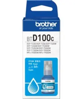 БУТИЛКА МАСТИЛО ЗА BROTHER MFC-T930DW/DCP-T830DW/DCP-T730DW/DCP-T530DW/DCP-T430W/DCP-T230 - Ink Bottle - Cyan - PN BTD10