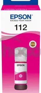 БУТИЛКА МАСТИЛО ЗА EPSON L6460/L6490/L6550/L6570/L11160/L15150/L15180/M15140 - /112/ - EcoTank - Magenta - Ink Bottle -