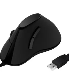Alternative view of LogiLink Ergonomic vertical mouse, USB, черен