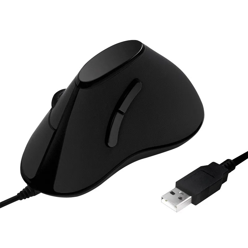 LogiLink Ergonomic vertical mouse, USB, черен - Image 2