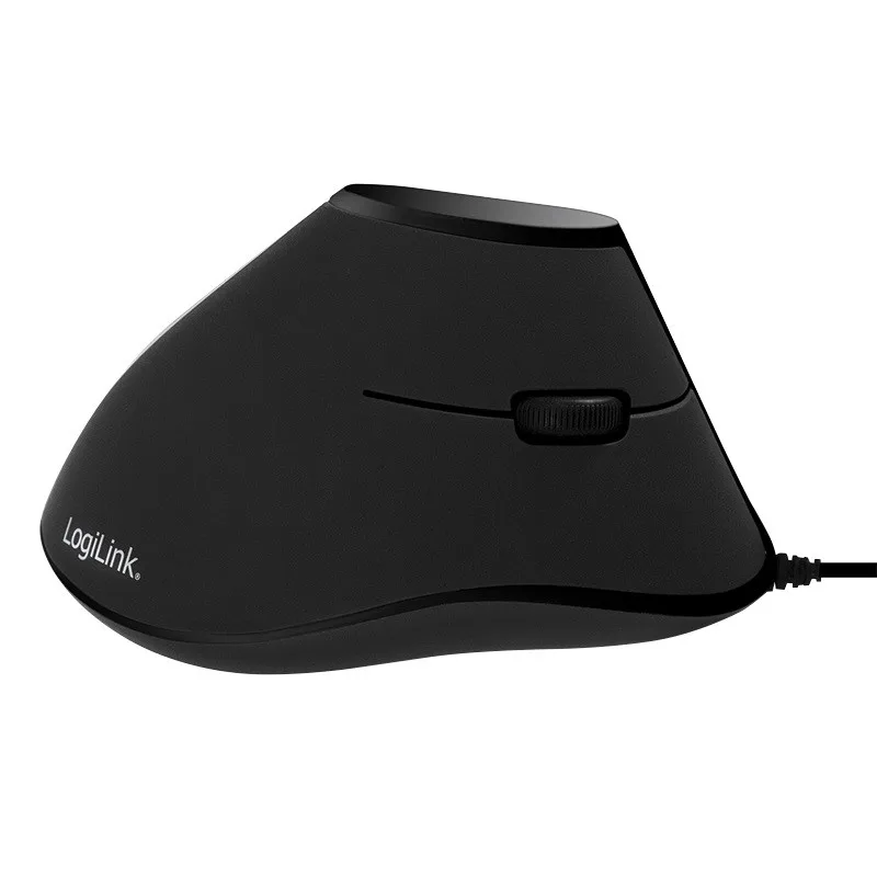 LogiLink Ergonomic vertical mouse, USB, черен - Image 3