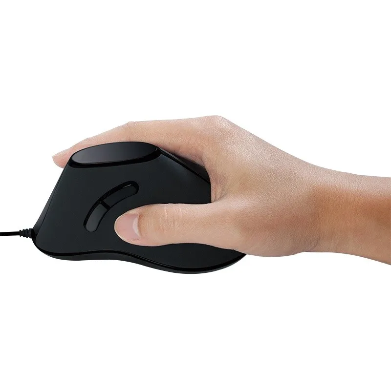 LogiLink Ergonomic vertical mouse, USB, черен - Image 4