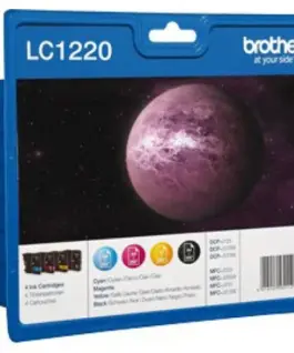 КОМПЛЕКТ 4 ГЛАВИ ЗА BROTHER MFC J430W/J525W/J625W/J725W/J925W - Kit - Black/Cyan/Magenta/Yellow - PN LC1220VALBP