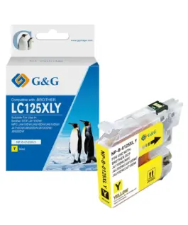 УНИВЕРСАЛНА ГЛАВА ЗА BROTHER DCP J4110DW/MFC J4410DW/J4510DW/J4610DW/J4710DW - HIGH CAPACITY - Yellow - LC123Y (LC-123Y)