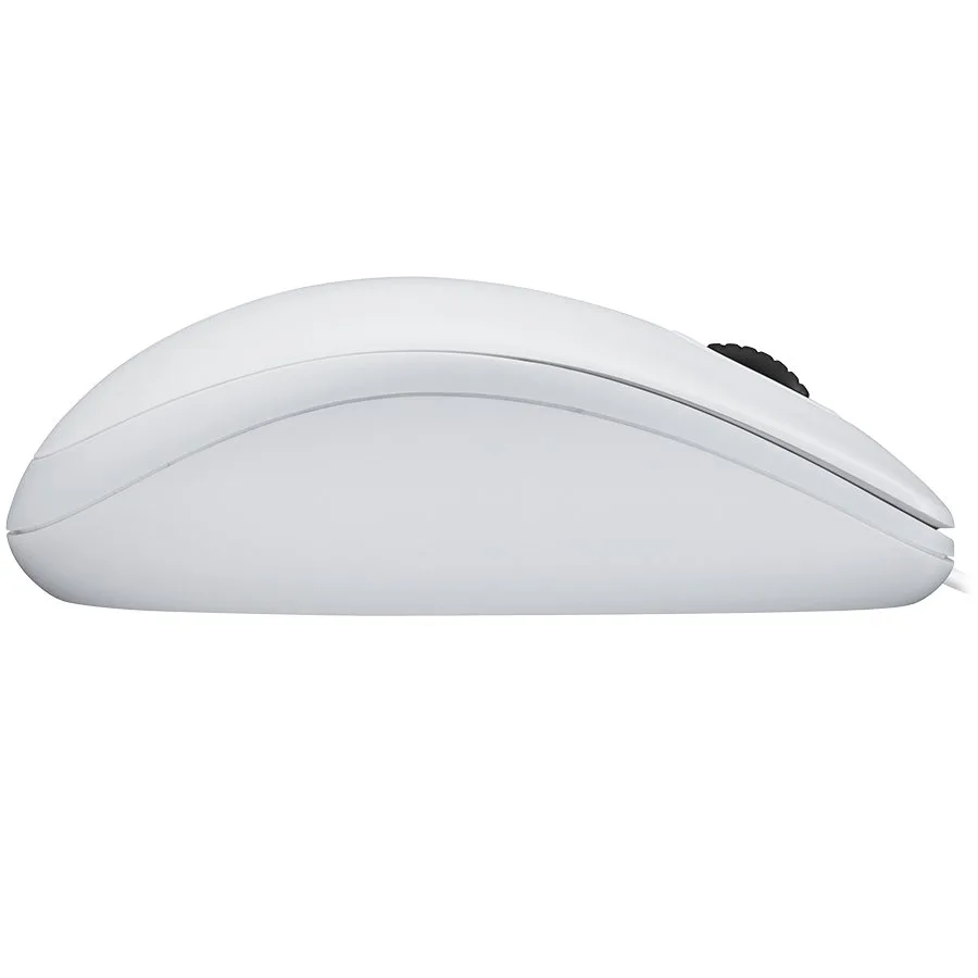 Мишка за компютър LOGITECH B100 Corded Mouse - WHITE - USB - B2B - Image 30