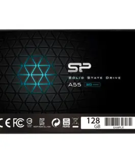 SSD диск Silicon Power Ace - A55 128GB SSD SATAIII (3D NAND) 3D NAND SLC Cache 7mm 2.5 Blue - Max 550/420 MB/s - Full