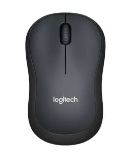 МИШКА LOGITECH M220 SILENT - USB - 2.4 GHz Optical 1000 dpi - Wireless / Безжична - Black - PN