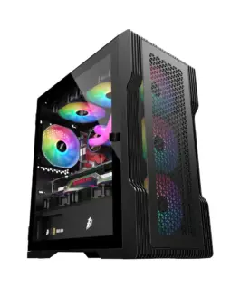 1stPlayer кутия Case mATX - TRILOBITE T3 Mesh Black
