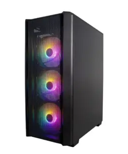 1stPlayer Кутия Case ATX – Fire Dancing V4 RGB – 4 fans