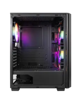 1stPlayer Кутия Case ATX – Fire Dancing V4 RGB – 4 fans
