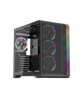 1stPlayer кутия Case ATX - VT7-BK - USB-C Mesh A-RGB