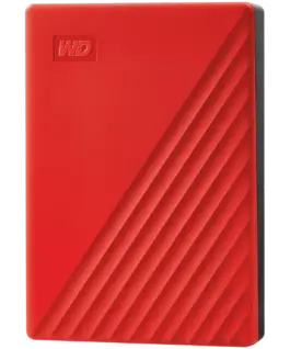 Външен хард диск HDD External WD My Passport (4TB USB 3.2) Red