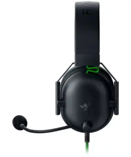 Alternative view of Геймърски слушалки Razer BlackShark V2 X, 12 Hz – 28 KHz Frequency Response, 32 Ω (1 kHz) Impedance, Razer TriForce Driver, Breathable memory foam, Advanced passive noise cancellation, Analog 3.5 mm Connection, 100 Hz – 10 kHz Microphone Frequency, 1