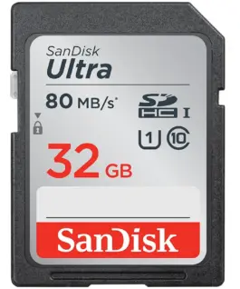 Карта памет SANDISK Ultra 32GB SDHC Memory Card 120MB/s