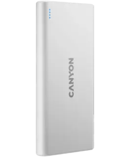 Alternative view of Външна батерия CANYON power bank PB-106 10000 mAh White