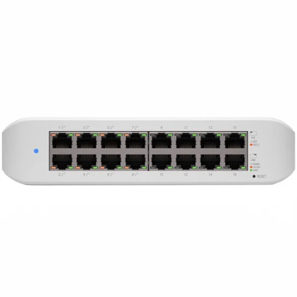 Kомутатор UBIQUITI UniFi Switch Lite 16 PoE