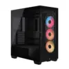 Corsair Case 3500X RSR ARGB TG Mid-Tower черен